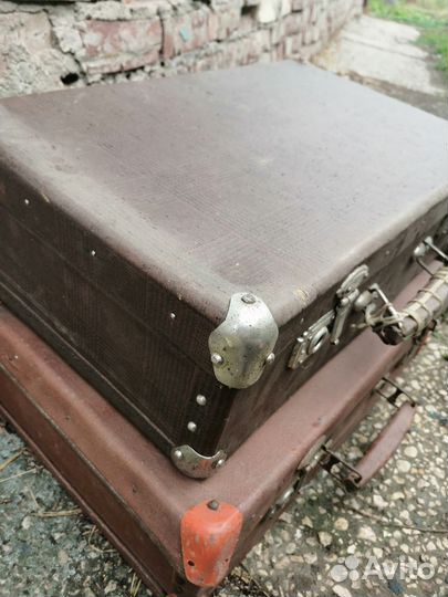 Чемодан ретро винтаж