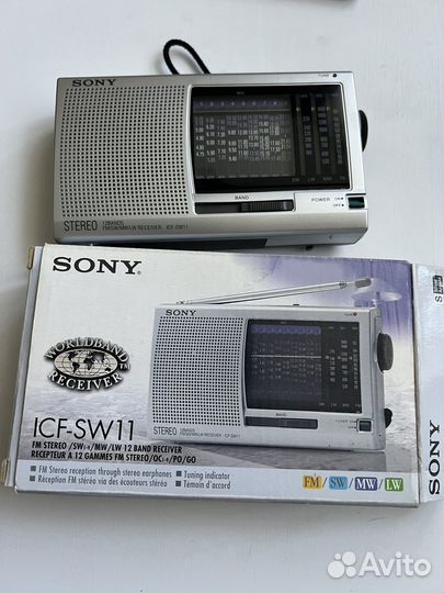 Всеволновый радиоприемник Sony ICF-SW11