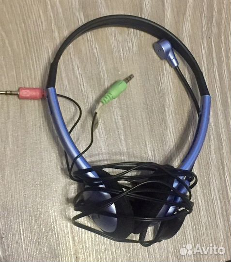 Genius наушники с микрофоном для ноутбука