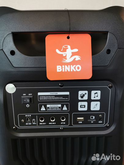 Караоке Bluetooth колонка Binko BK-10180 100W