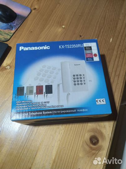 Телефон стационарный panasonic