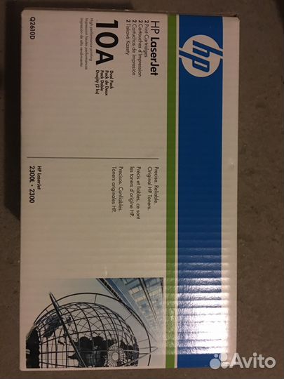 Катридж HP 10А черный