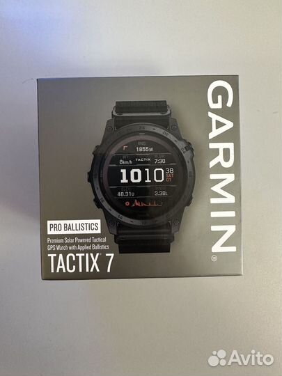 Часы Garmin Tactix 7 Pro Ballistics Edition