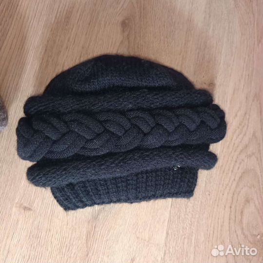 Шапка женская шерстяная