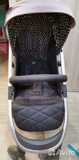 Коляска Happy Baby Eleganza V2 pink