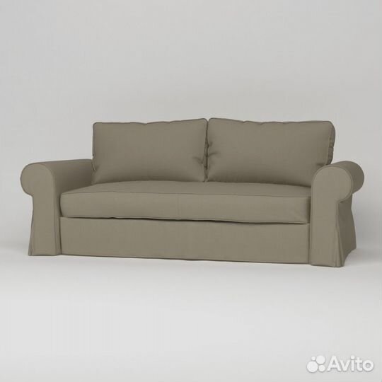Чехол для 3-местного дивана-кровати Баккабру икеа