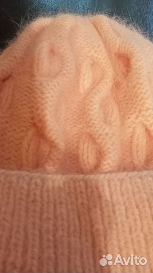 Комплект шапка и манишка