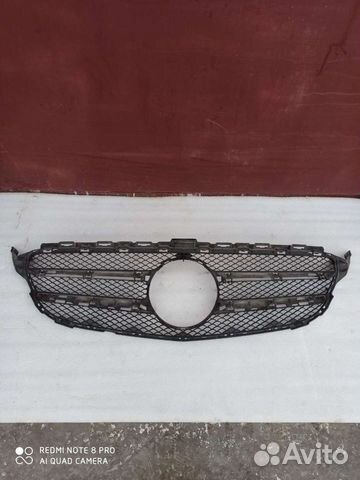 Решётка радиатора C-class W205, оригинал, б/у