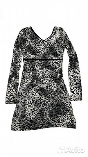 Леопардовое платье Roberto Cavalli