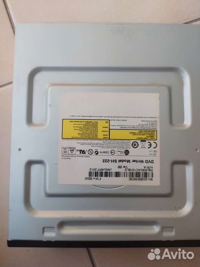 DVD Привод writer model sh-222