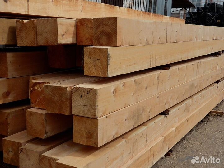 Брус лиственницы для различных типов построек