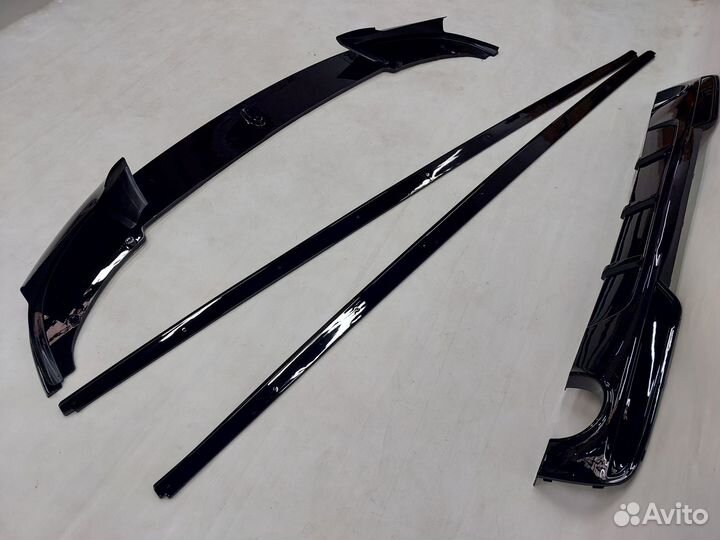 Bmw f10 губа/лезвия/диффузор 535 1-1