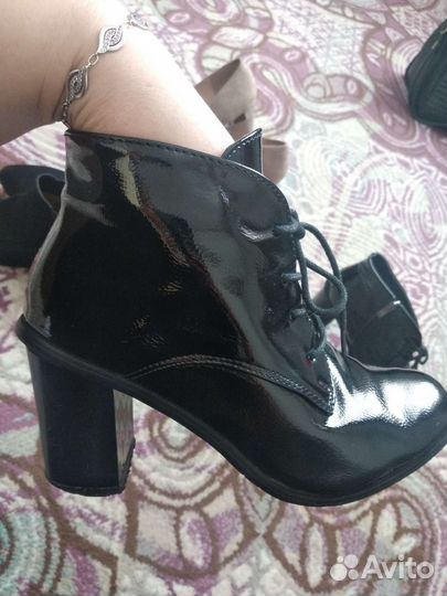 Туфли ботильоны полуботинки женские 38 размер