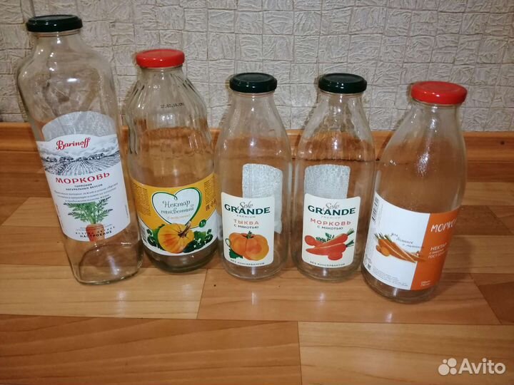 Стеклянные банки и стеклянные бутылки