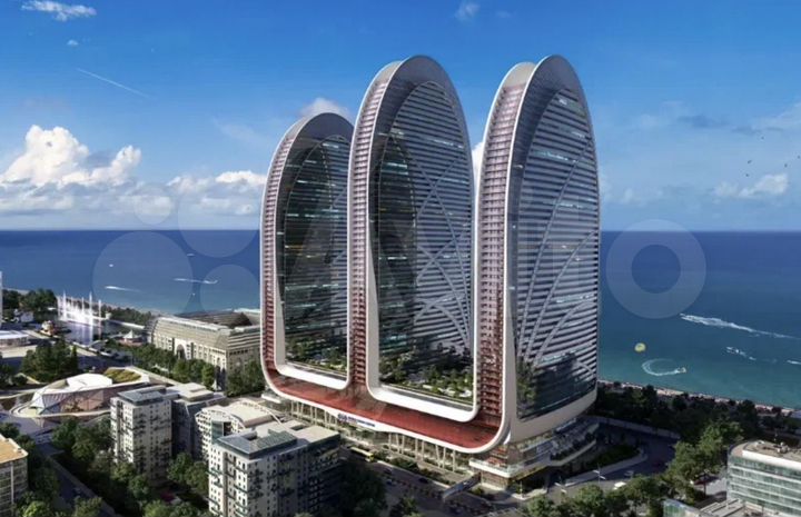3-к. квартира, 72,5 м² (Грузия)