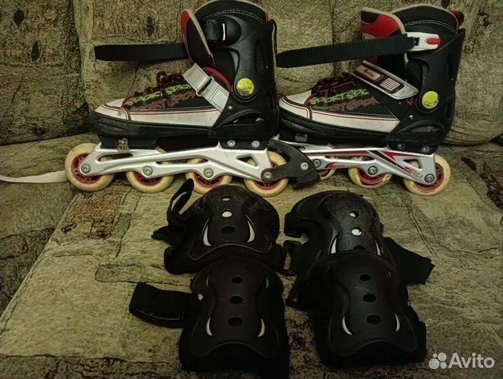 Детские ролики и защита