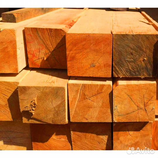 Брус лиственница 200х200мм, гост, опт