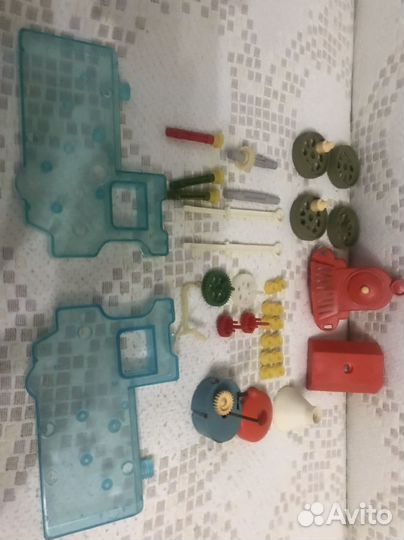 Консруктор СССР Паровоз полный набор