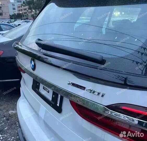 Обвес BMW X7 G07 со спойлерами черный глянец