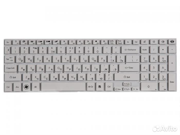 Клавиатура Packard Bell TV11, LV11, LS11, TS11 (бе