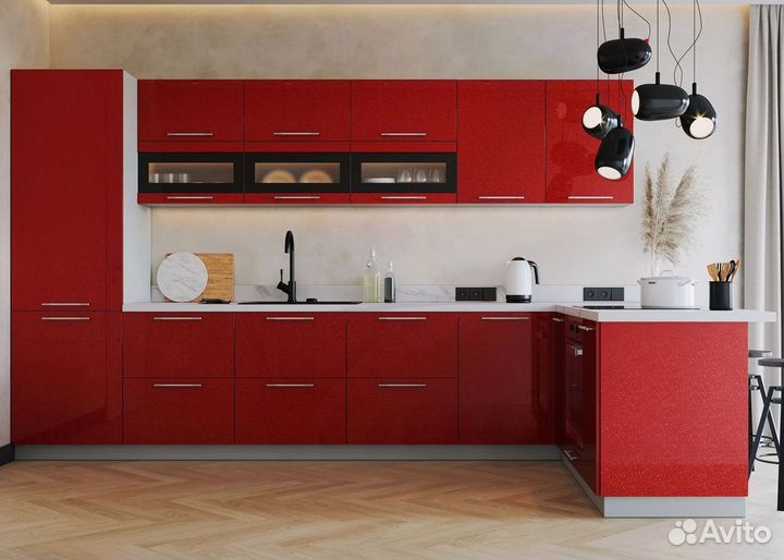 Кухонный гарнитур угловой