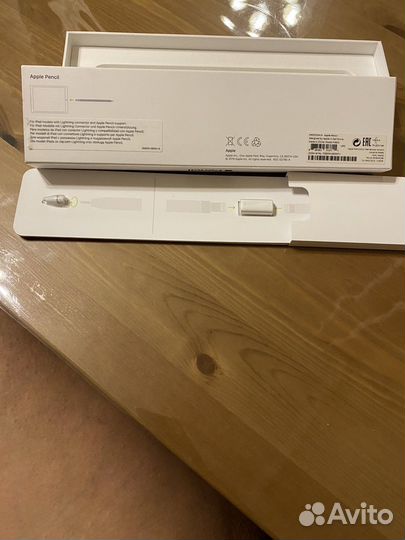 Наконечник и переходник для apple pencil новый