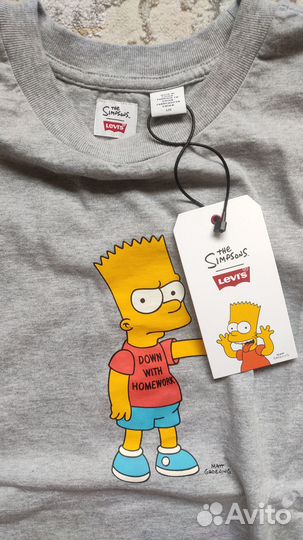 Футболка Levis x Simpsons размер L