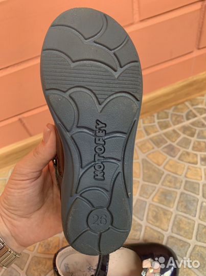 Туфли для девочки 26