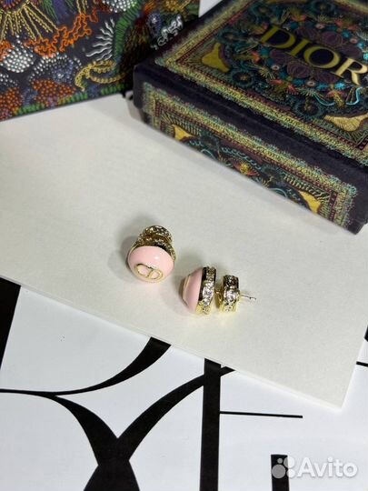 Серьги dior
