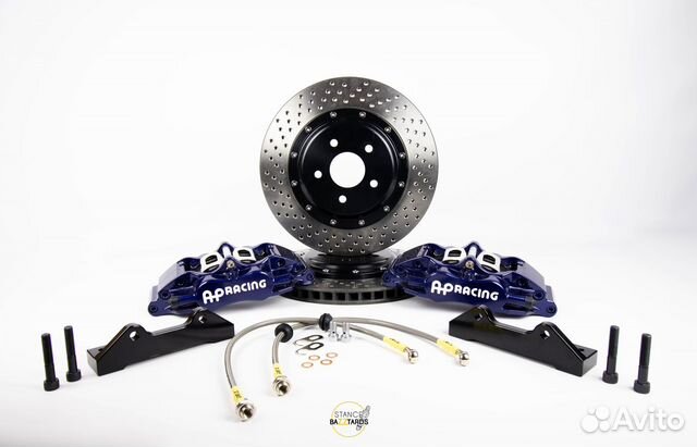 Тюнинг тормозов Smart ForTwo усиленные Ap Racing