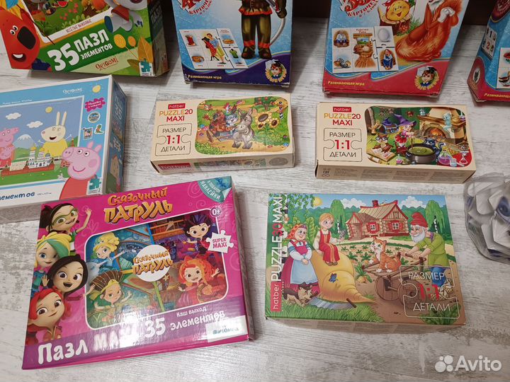 Пазлы детские