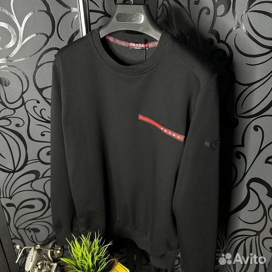 Prada свитшот мужской