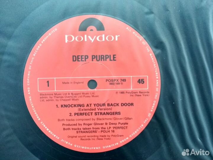 Deep Purple - Knocking (Single) Limited Edition