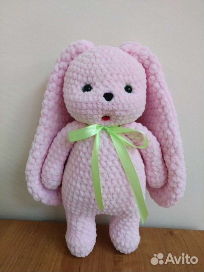 Мягкая плюшевая игрушка заяц