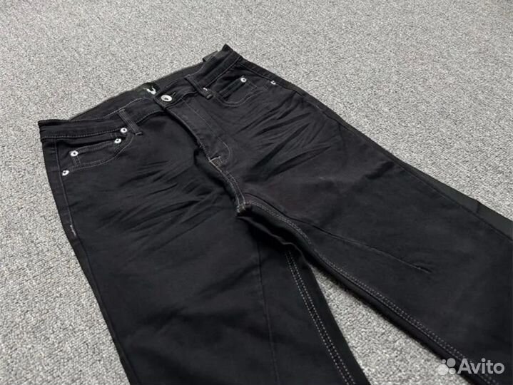 Джинсы Клеш Rick Owens SS24 Flared Jeans