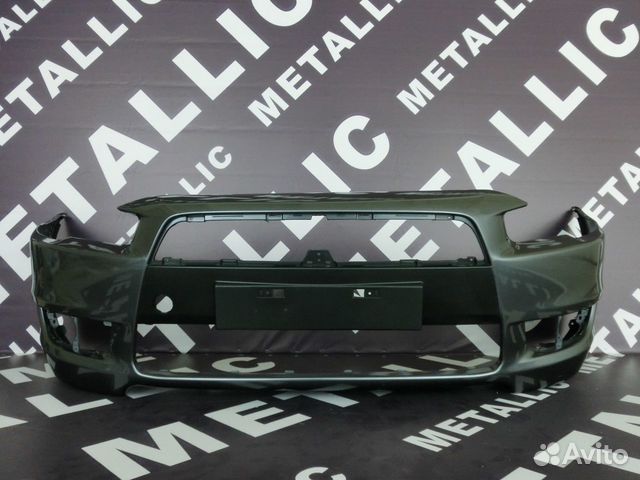 Передний Бампер Mitsubishi Lancer X (2007) / Серый