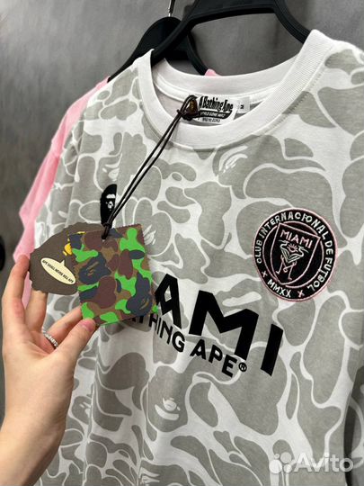 Футболка bape inter miami (3 цвета)