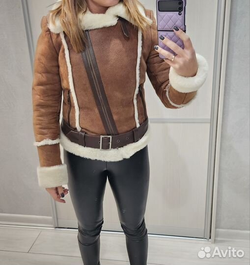 Дубленка размер 44
