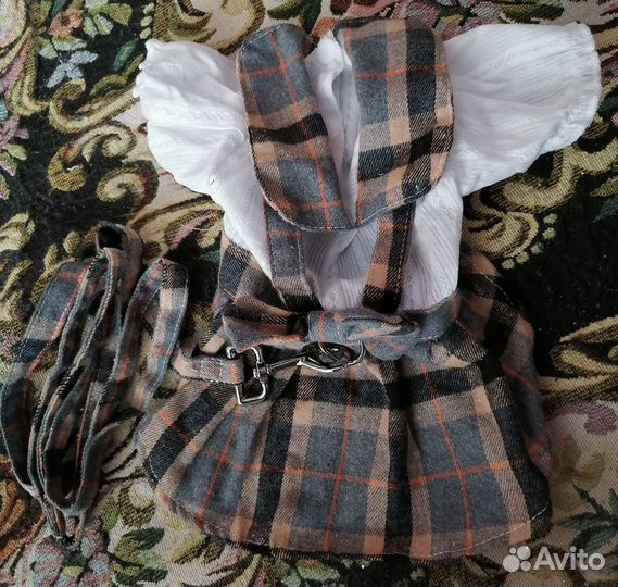 Платье - шлейка с поводком