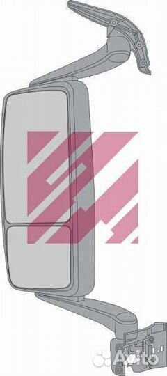 Зеркало MAN TGS 943 x437 x153