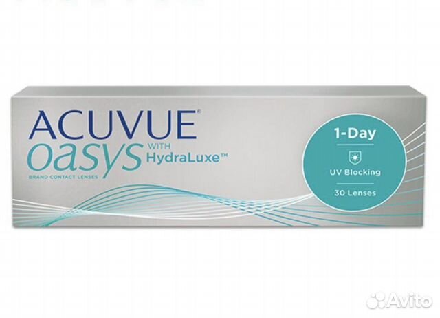 Линзы (44 шт) однодневные acuvue oasys -8,5