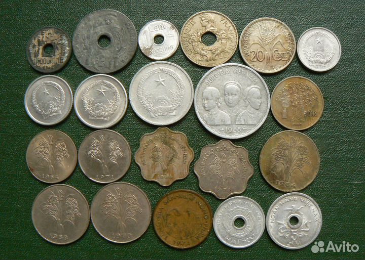 Монеты Азии Африки Америки