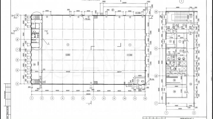 Новый склад, 2880 м², автопандус