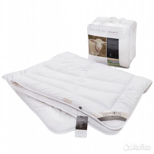 Одеяло lunnotte 175х210см шерсть ягненка, арт.lnlя