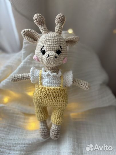 Вязанный жирафик