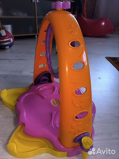 Детский туалетный столик для девочки с зеркалом