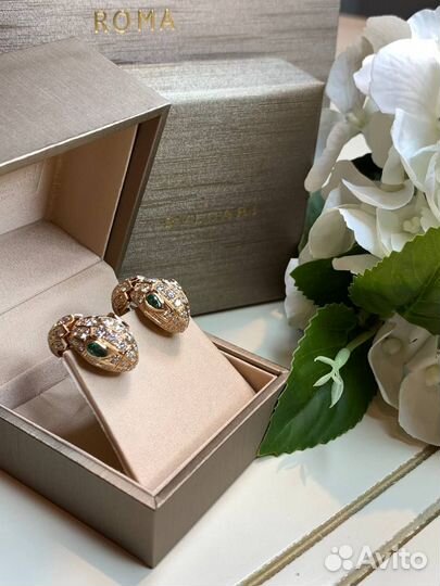 Bvlgari серьги serpenti seduttori