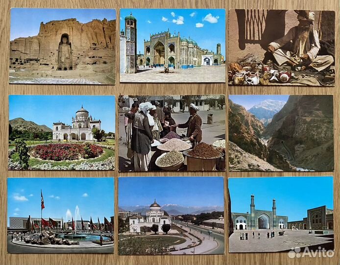 Открытка Афганистан 34 шт 1979 г