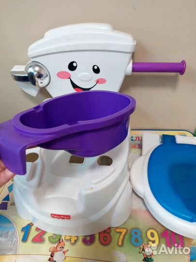 Детский горшок в виде унитаза