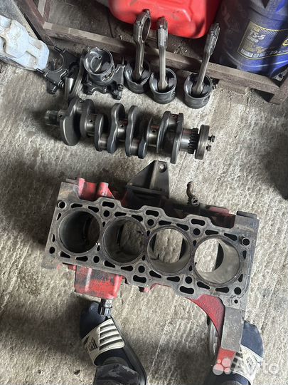 Двигатель cummins в разборе